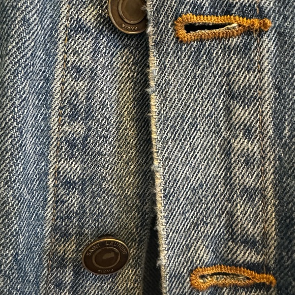 Authentic YSL Denim Jacket. - Picture 5 of 6